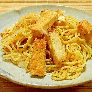 絹揚げ生姜焼きそば